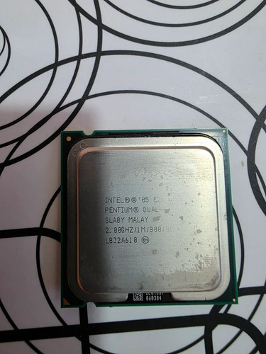 Cpu intel pentium dual core - pentium,