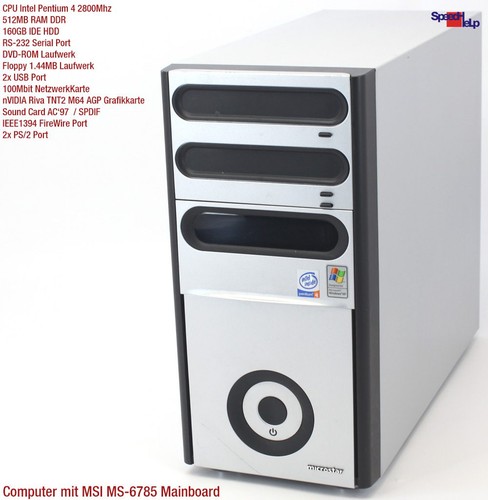 Msi 6785 computer - ms-6785, pc